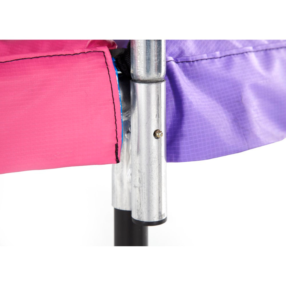 Buy Plum Junior Plus Springsafe Tramp & Enclosure Blue Green & Pink Purple Reversible 6feet | Yallatoys.com