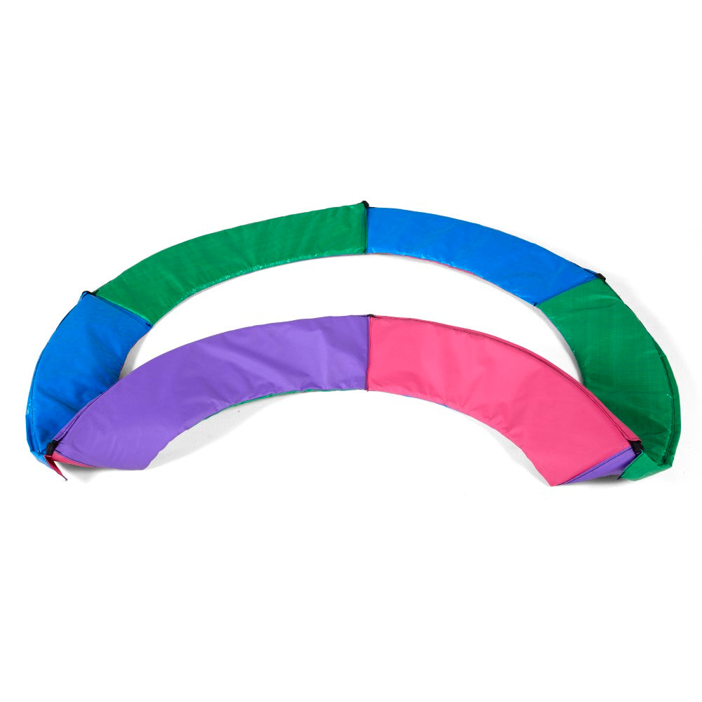 Buy Plum Junior Plus Springsafe Tramp & Enclosure Blue Green & Pink Purple Reversible 6feet | Yallatoys.com