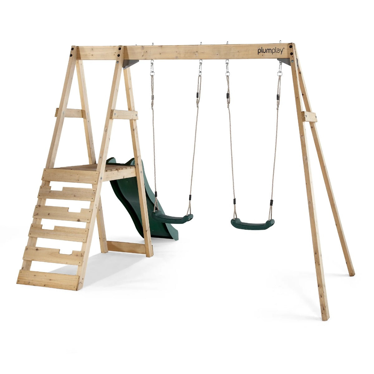 Buy Plum Tamarin Wooden Swing and Slide | Yallatoys.com