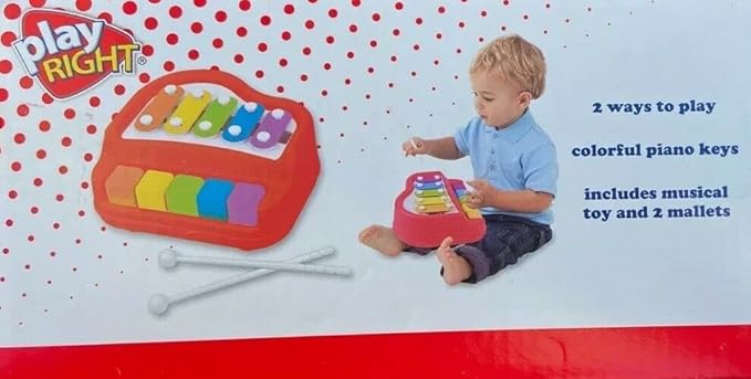 Buy Playgo 2 in 1 Piano & Xylophone | Yallatoys.com