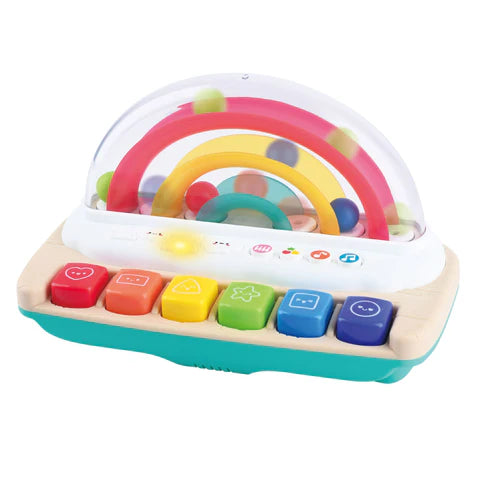 Buy Playgo My Upbeat Rainbow Keyboard Battery Operated | Yallatoys.com