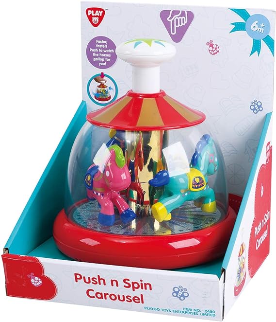 Buy Playgo Push N Spin Carousel | Yallatoys.com