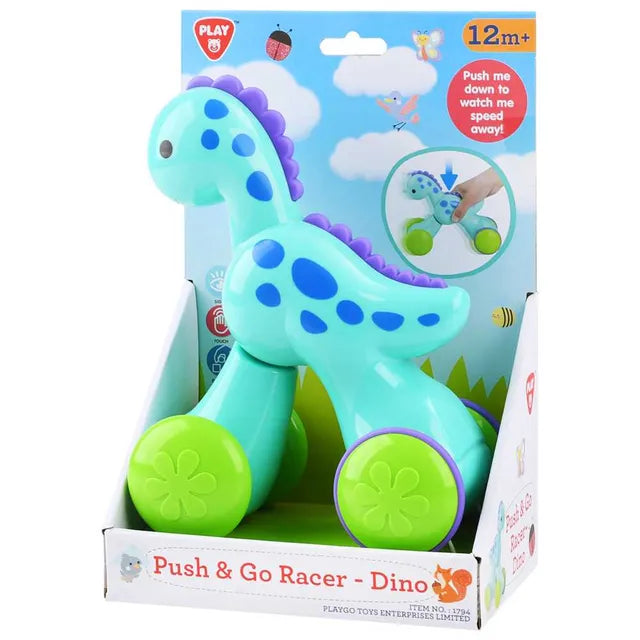 Buy Playgo Push And Go Racer Toy Dino Green | Yallatoys.com
