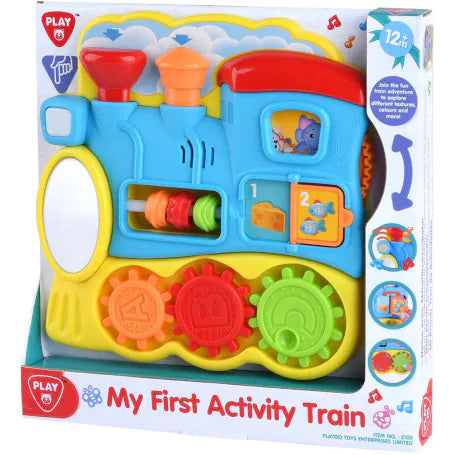 Buy Playgo My First Activity Train with Light And Sound Battery Operated | Yallatoys.com