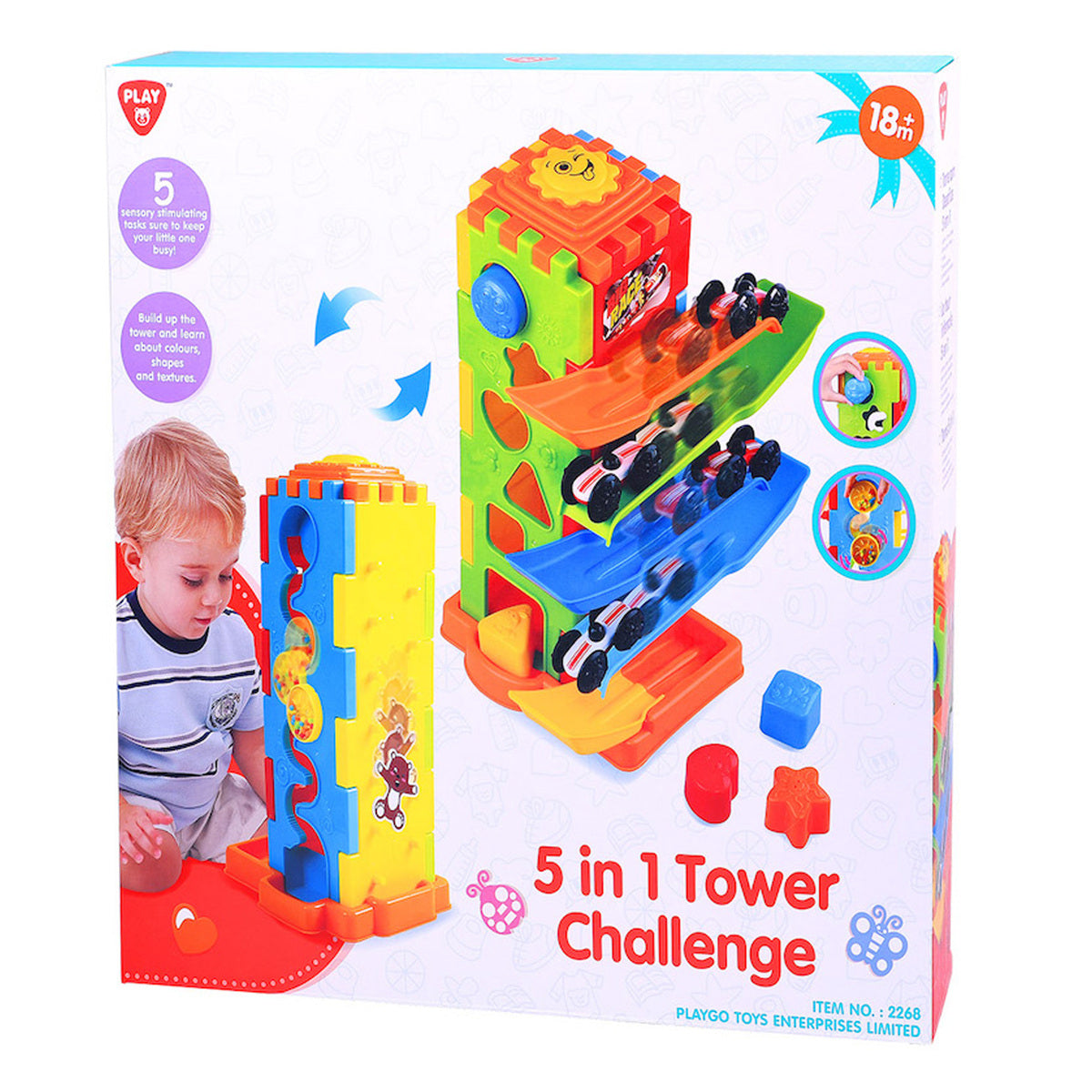 Buy 5 In 1 Tower Challenge | Yallatoys.com