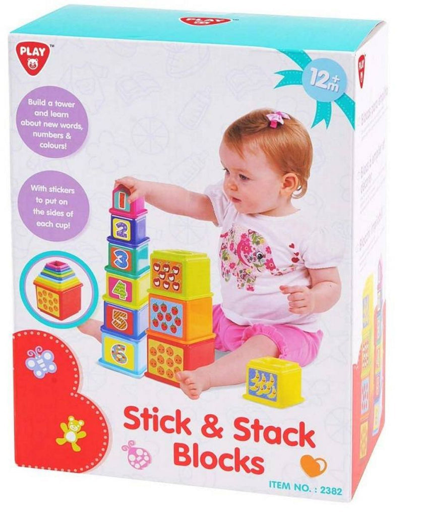Buy Play go Stick & Stack Blocks | Yallatoys.com