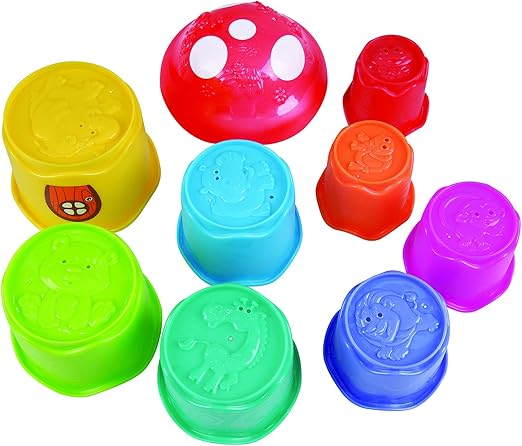 Buy Playgo Stack A Mushroom Tower | Yallatoys.com