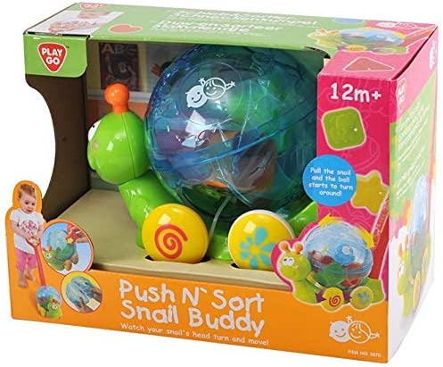 Buy Playgo Push & Sort Snail Buddy | Yallatoys.com