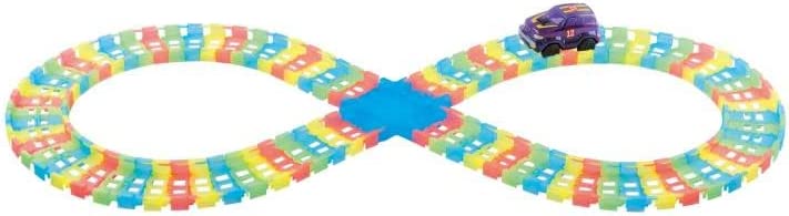 Buy Playgo Glow Racer Track Set Battery Operated 85pcs | Yallatoys.com