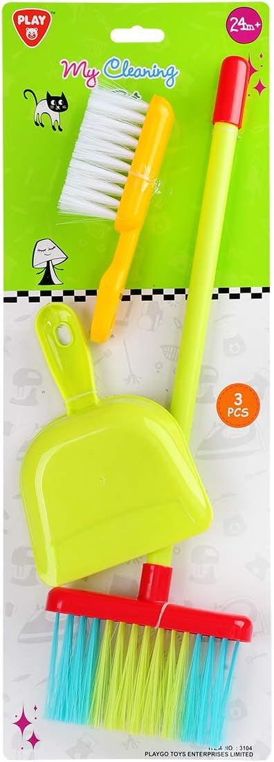 Buy Playgo My Cleaning Tools Set 3Pcs | Yallatoys.com
