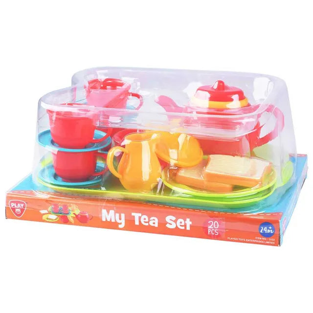 Buy Playgo My Tea Set 20 Pcs | Yallatoys.com