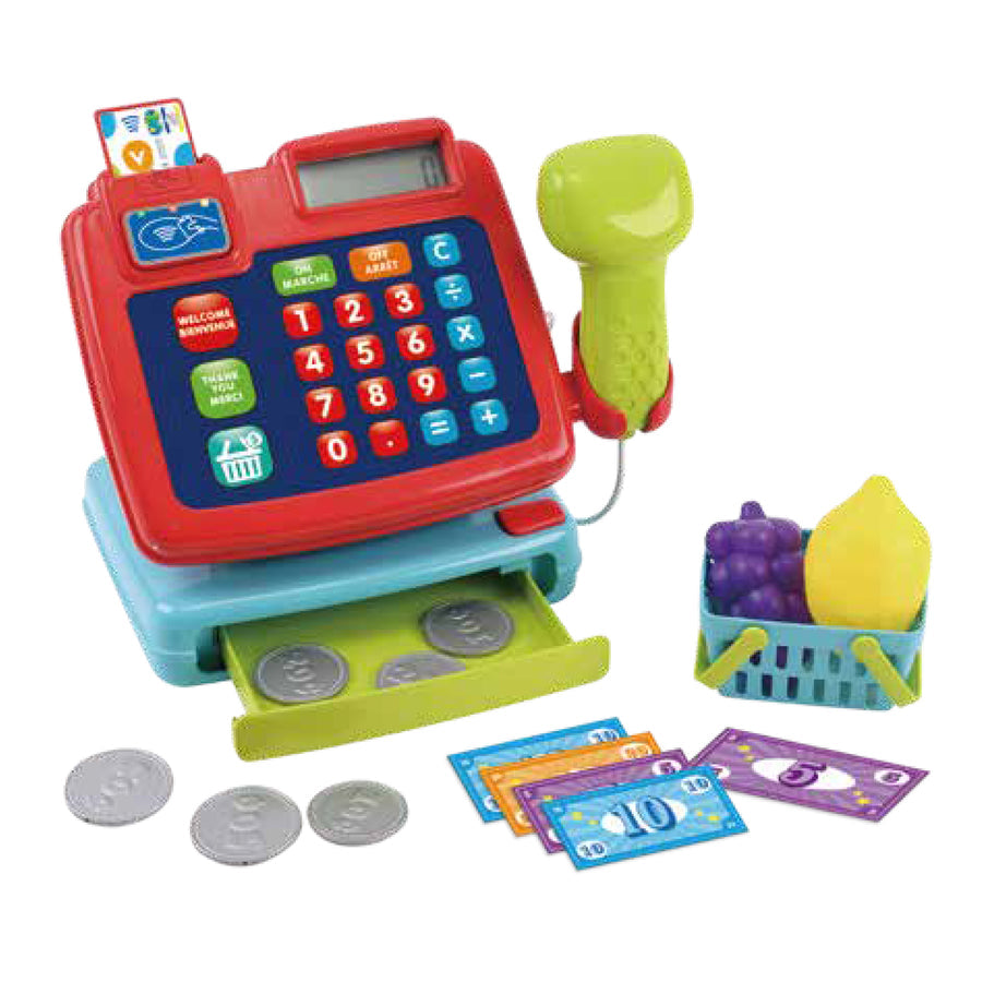 Buy Playgo Smart Cash Register Play Set 26 Pcs | Yallatoys.com