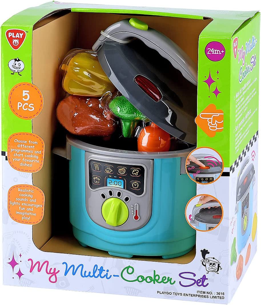 Buy Playgo Multi Cooker 10pcs Set | Yallatoys.com