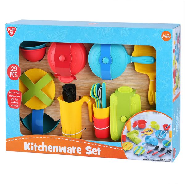 Buy Playgo Kitchenware Set 29 Pcs | Yallatoys.com