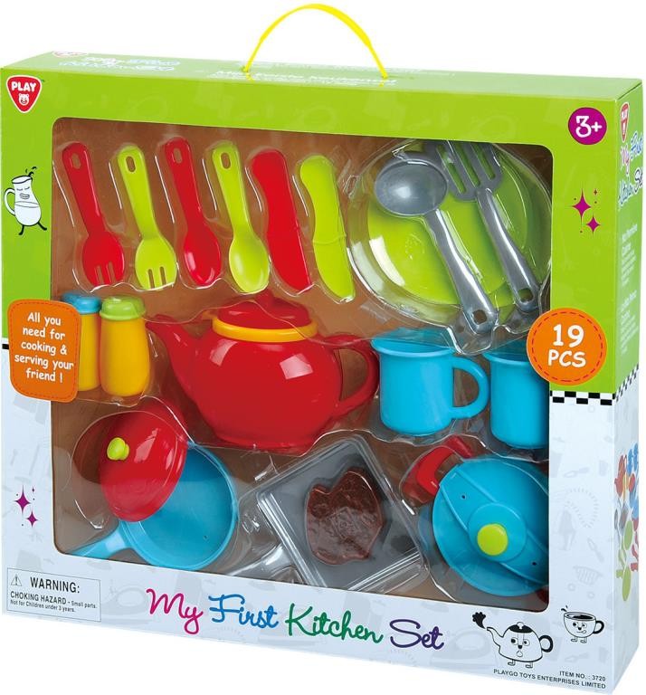 Buy Playgo My First Kitchen Set 19pcs | Yallatoys.com