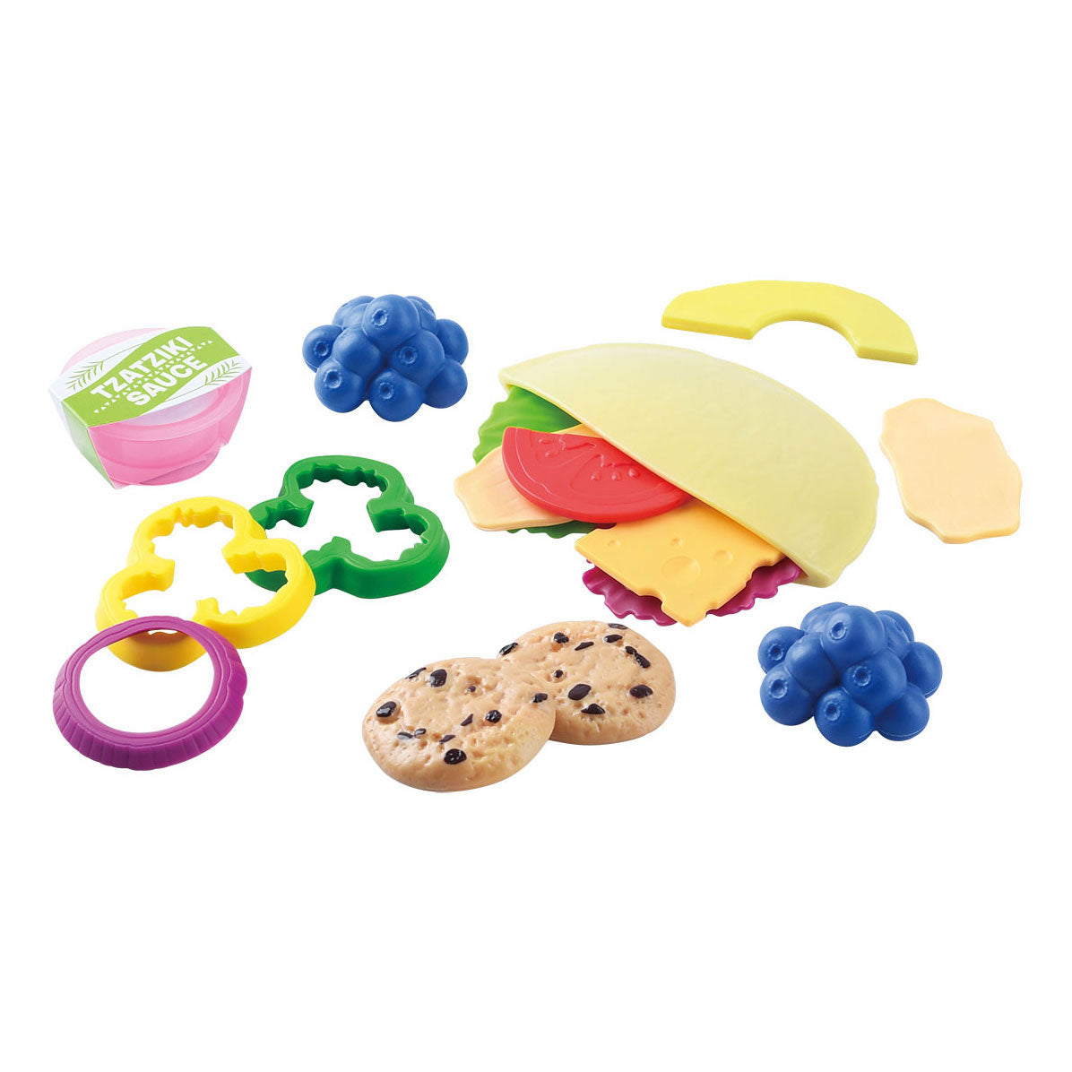 Buy Playgo Food Crunchy Taco Playset 18pcs | Yallatoys.com