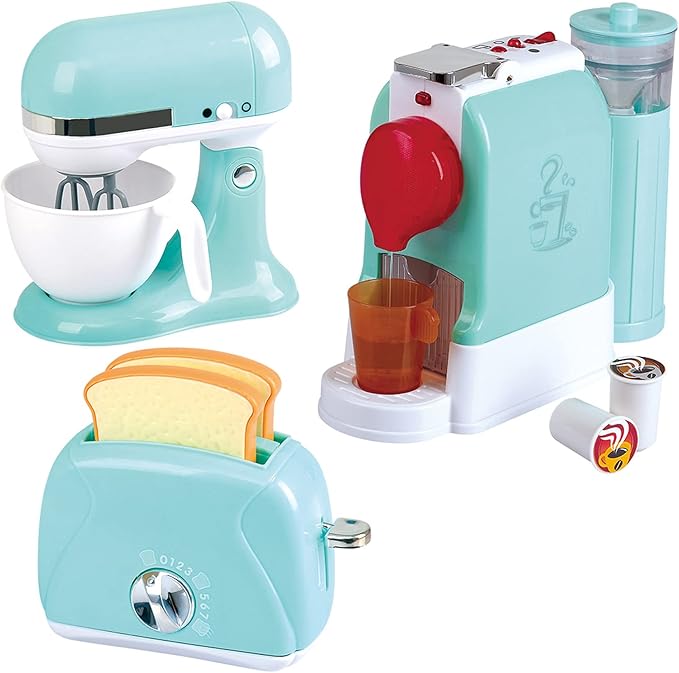 Buy Playgo Breakfast Kitchen Appliance Trio Battery Operated | Yallatoys.com