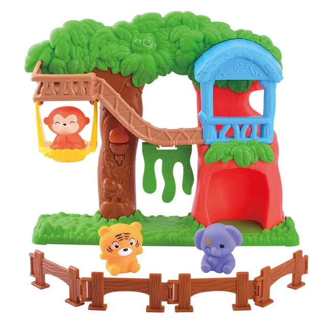 Buy Playgo Animal Playground 8pcs | Yallatoys.com