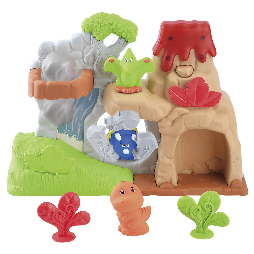 Buy Playgo Dino Cave Adventure 10 Pieces Battery Operated | Yallatoys.com