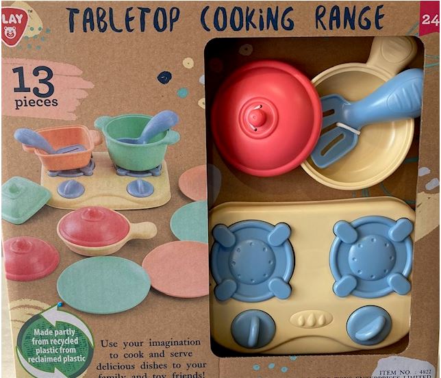 Buy Playgo Tabletop Cooking Range 13 Piece Set | Yallatoys.com