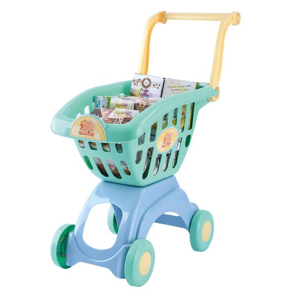 Buy Playgo Shopping Cart 18 Pcs | Yallatoys.com