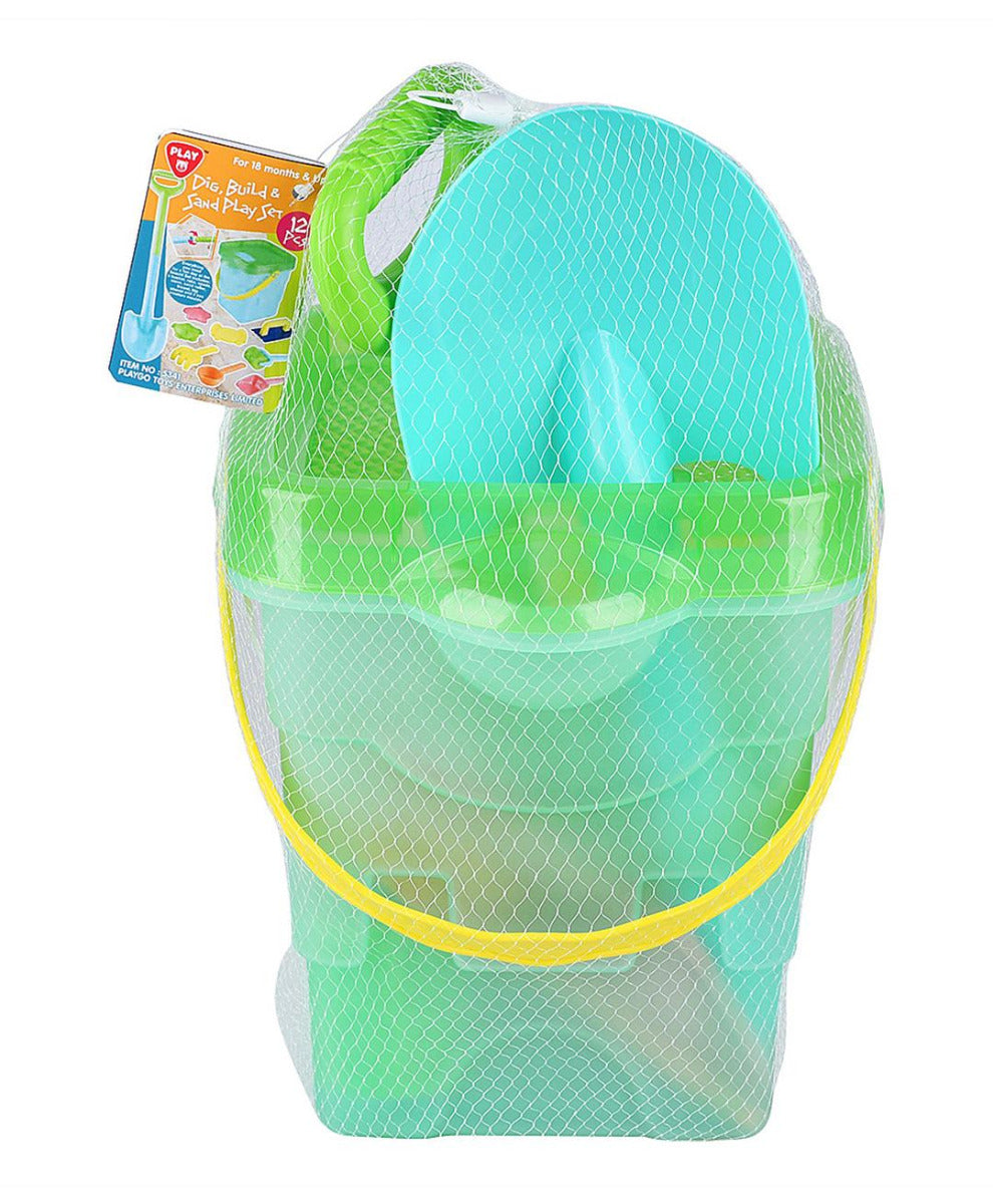 Buy Playgo Dig Build & Sand Playset for Kids 12pcs | Yallatoys.com