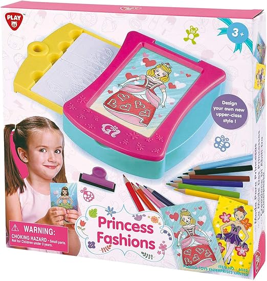 Buy Playgo Princess Fashions Coloured pencils | Yallatoys.com