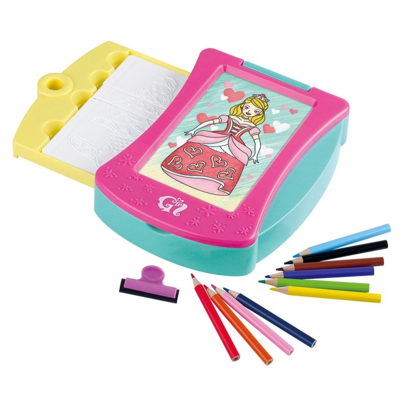 Buy Playgo Princess Fashions Coloured pencils | Yallatoys.com