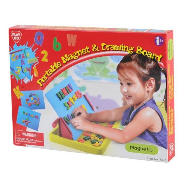 Buy Playgo Portable Magnet And Drawing Board | Yallatoys.com
