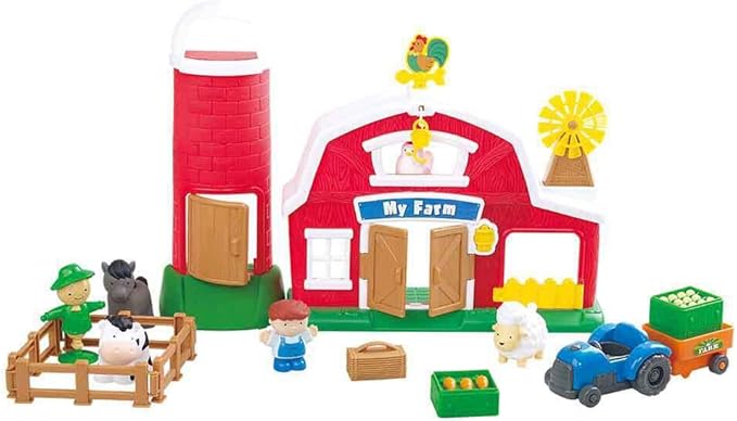 Buy Playgo Busy Farm Life Toy Set 19pcs | Yallatoys.com