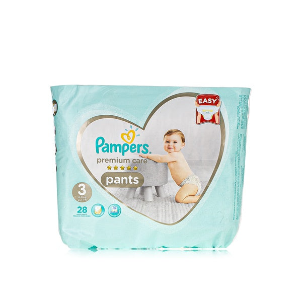 Pampers Premium Care Diaper Pants Midi Size 3 6-11kg 28 Count Pampers Yallatoys