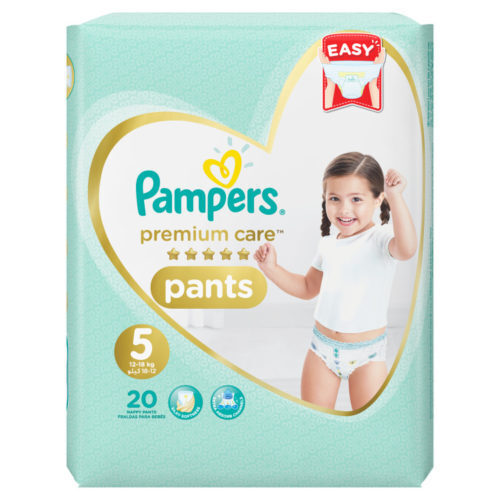 Pampers Premium Care Pants Size 5 12-18Kg 20 Diapers Pack Pampers Yallatoys