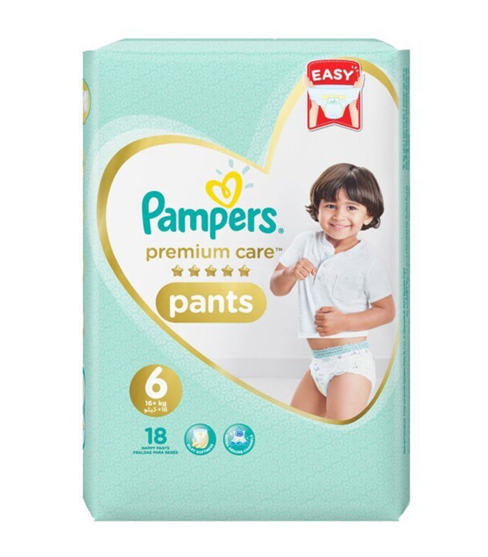 Pampers Premium Care Pants Size 6 16Kg 20 Diapers Pack Pampers Yallatoys