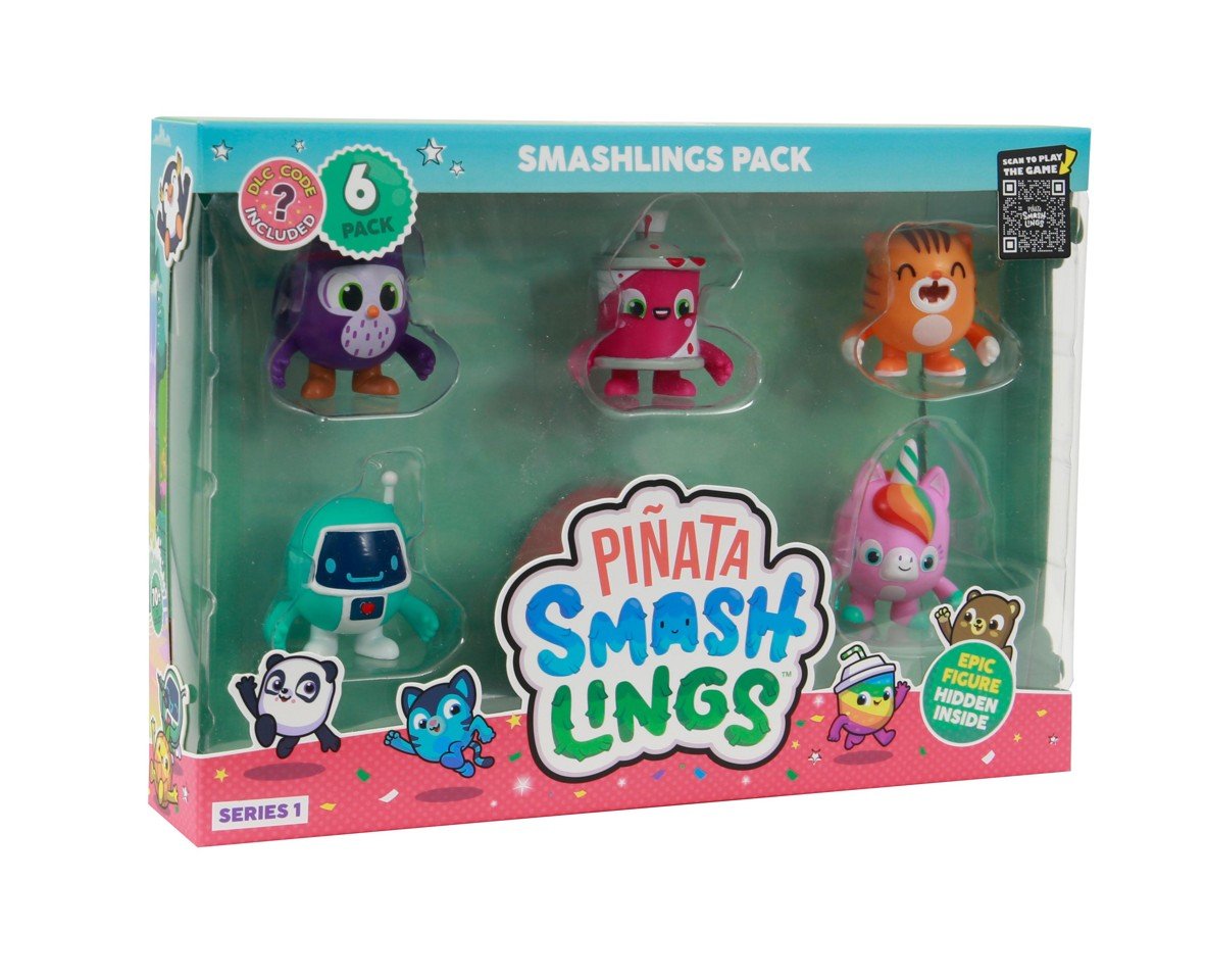 Buy Pinata Smashlings Figures 6-Pack Deluxe Box (Sold Separately Subject to Availability) | Yallatoys.com