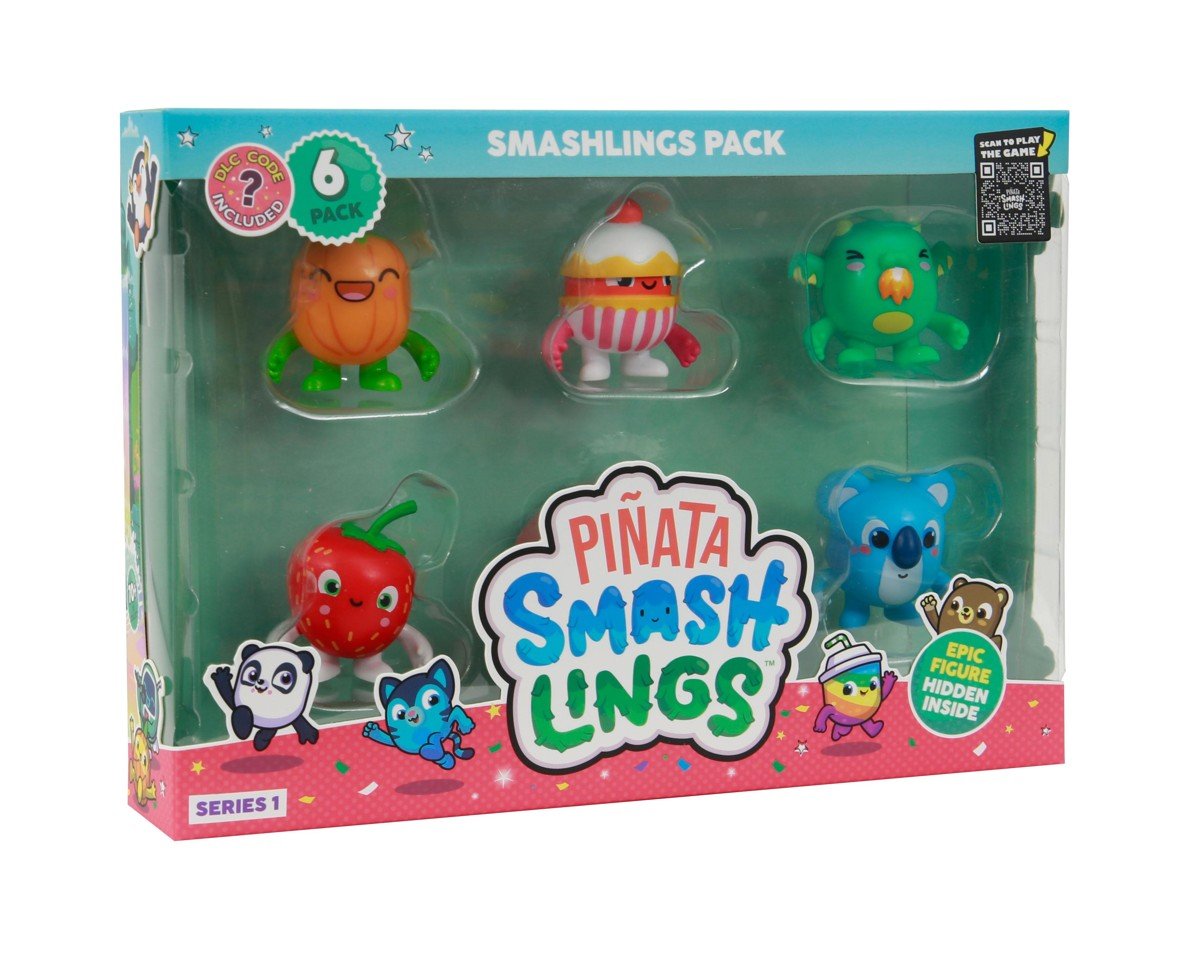 Buy Pinata Smashlings Figures 6-Pack Deluxe Box (Sold Separately Subject to Availability) | Yallatoys.com