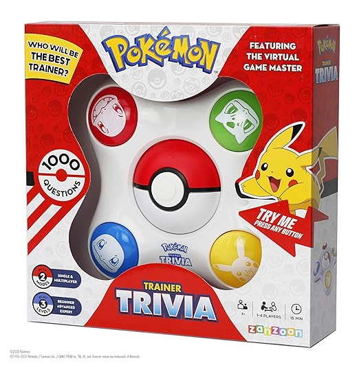 Buy Pokemon Trainer Trivia | Yallatoys.com
