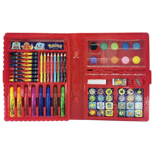 Buy Pokemon Coloring Case 44Pcs | Yallatoys.com