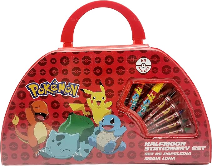 Buy Pokemon 52 Pieces Art Set In Box Briefcase Style | Yallatoys.com