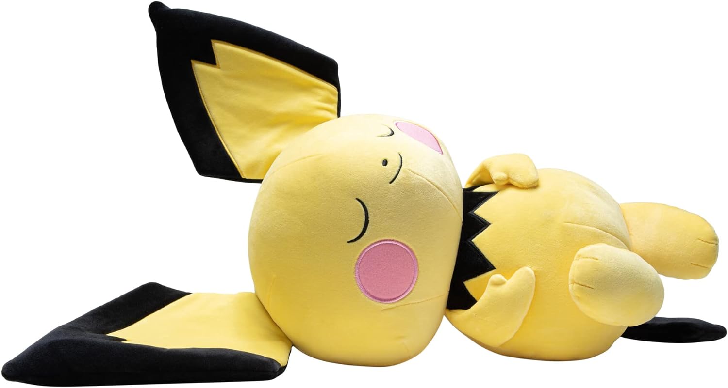 Buy Pokemon Plush Sleeping Pichu 18inch | Yallatoys.com