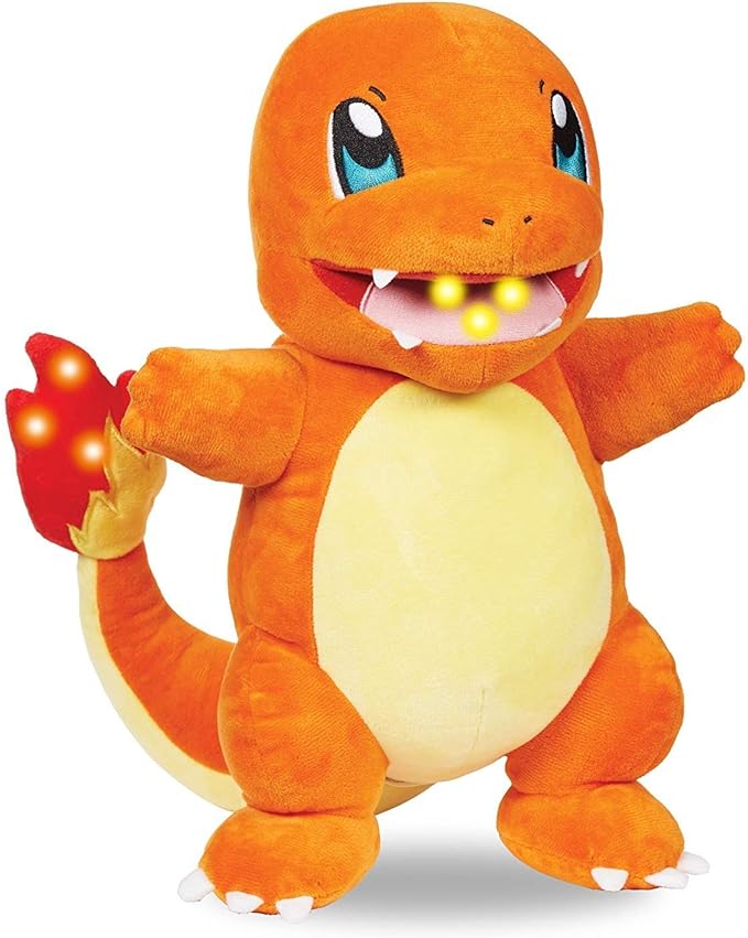 Buy Pokemon Flame Action Charmander Plush Toy 10inch | Yallatoys.com