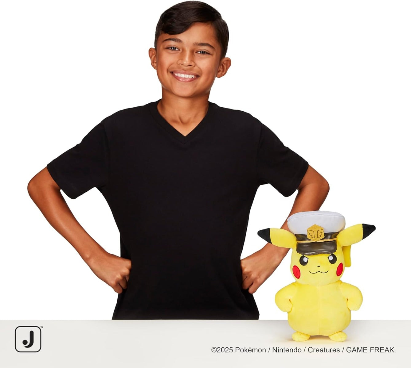 Buy Pokemon Plush Captain Pikachu 8 Inch | Yallatoys.com
