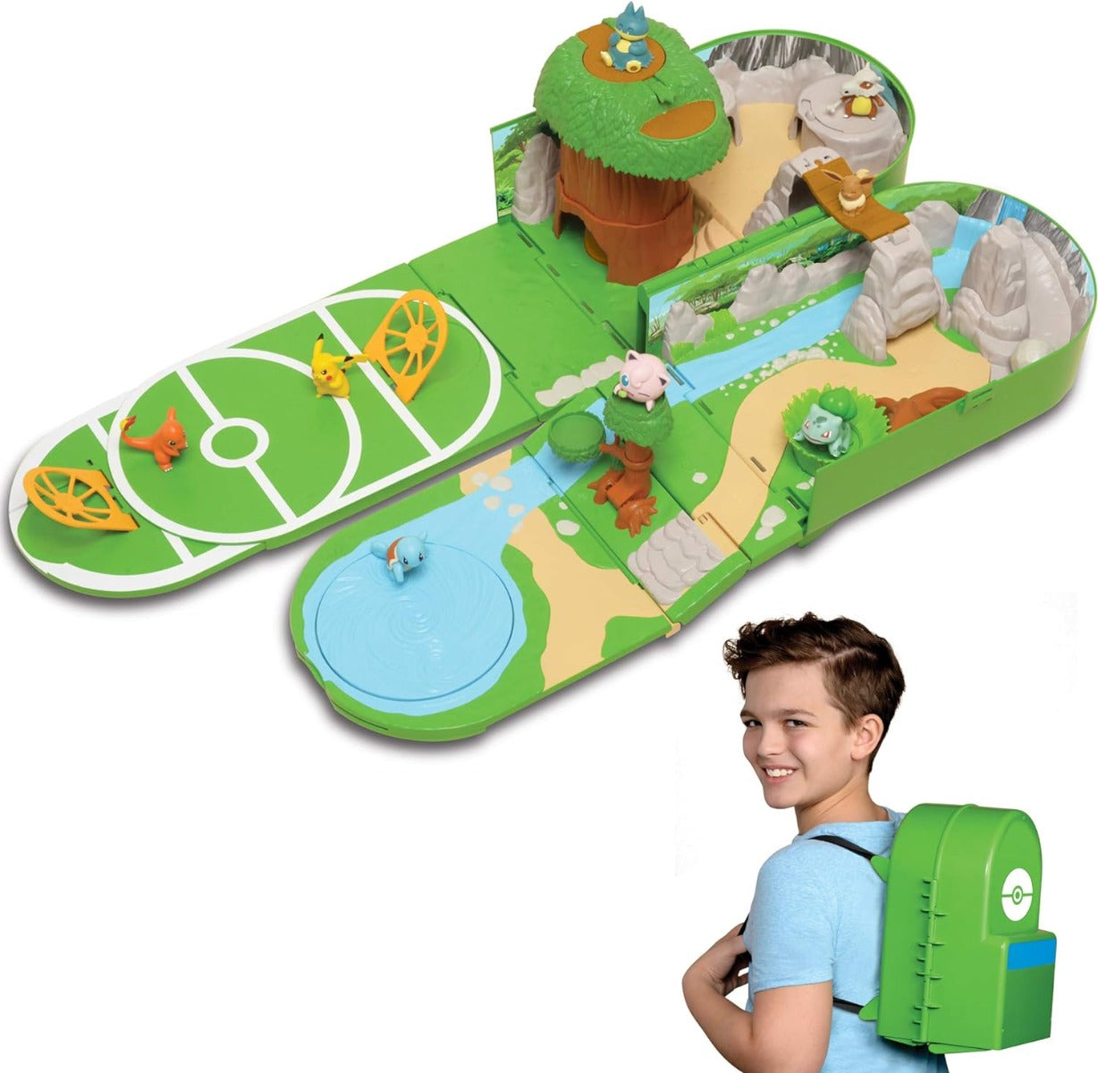 Buy Pokemon Carry Case Playset Different Locations Within One Playset | Yallatoys.com