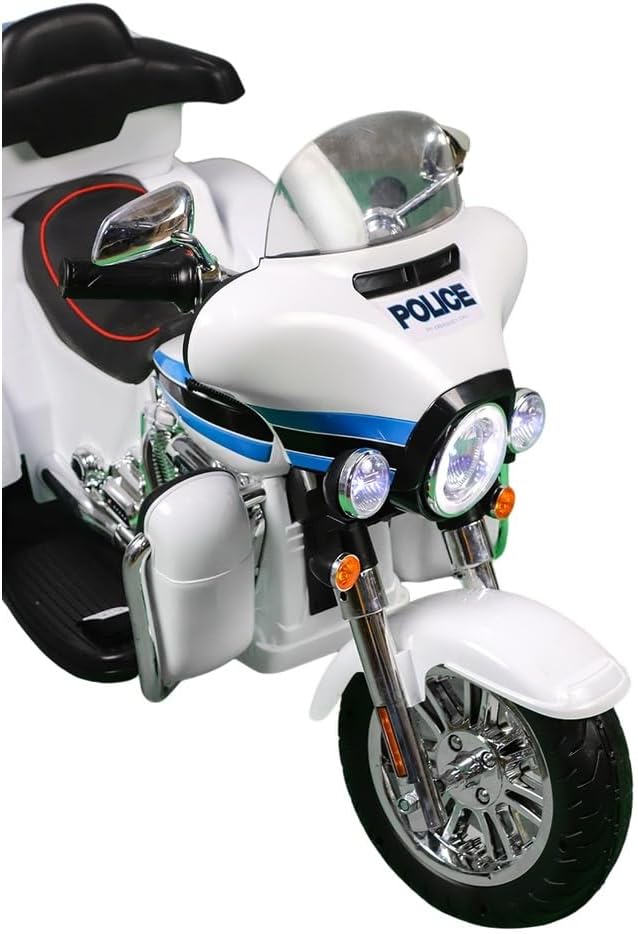 police emergency ride-on with sirens