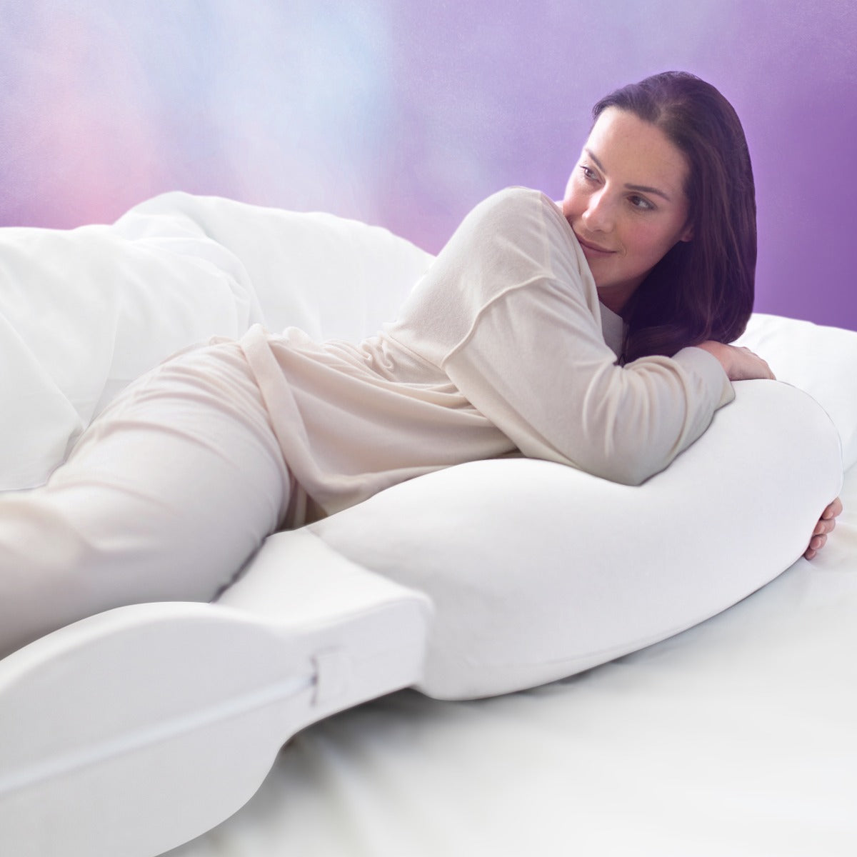 Snuz  Curve Pregnancy Pillow White Snuz Yallatoys