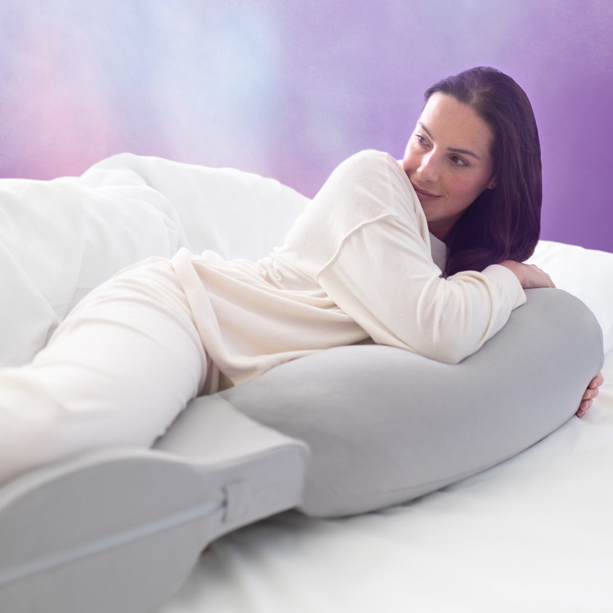 Snuz  Curve Pregnancy Pillow Grey Snuz Yallatoys