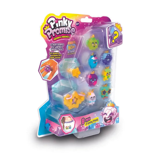 Buy Pinky Promise Gemmy Friends Blister Playset Pack of 8 | Yallatoys.com
