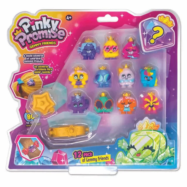 Buy Pinky Promise Gemmy Friends Blister Playset Pack of 12 | Yallatoys.com