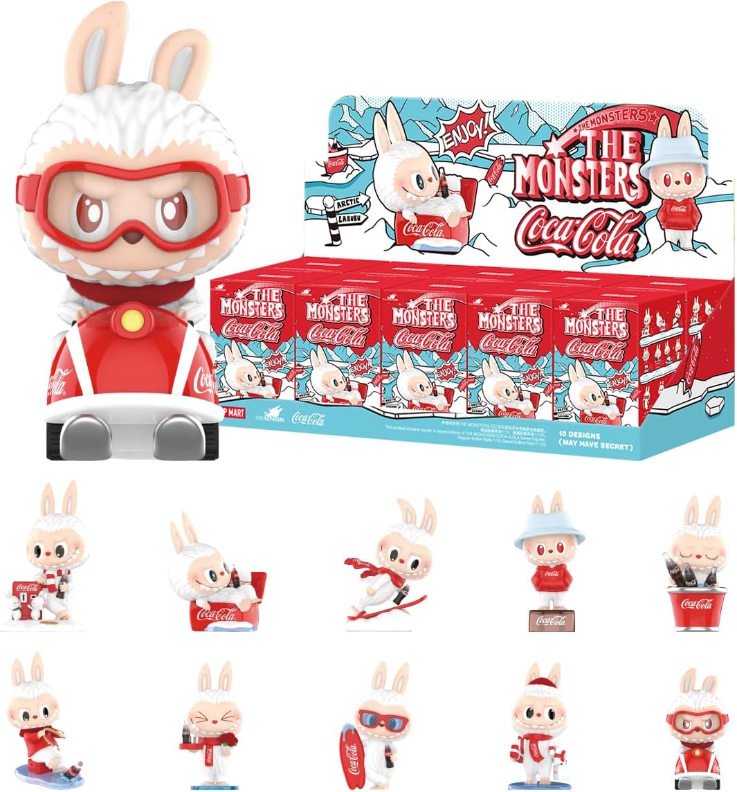Buy Pop Mart The Monsters Labubu Coca Cola Series Action Figures Box (Sold Seperately Subject to Availability) | Yallatoys.com