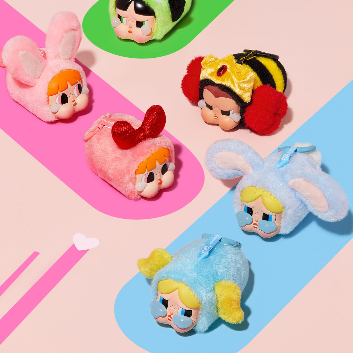 Buy Pop Mart Cry Baby Powerpuff Girls Series Plush Blind Box (Sold Seperately Subject to Availability) | Yallatoys.com