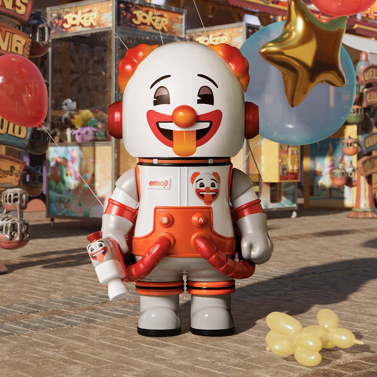 Buy Pop Mart Mega Space Molly Emoji Series (Sold Seperately Subject to Availability) | Yallatoys.com